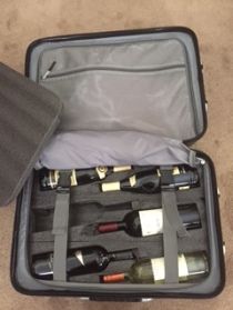 Wine suitcase